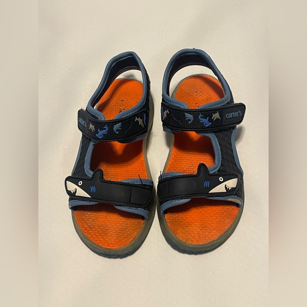 Carters light up sandals sz 12